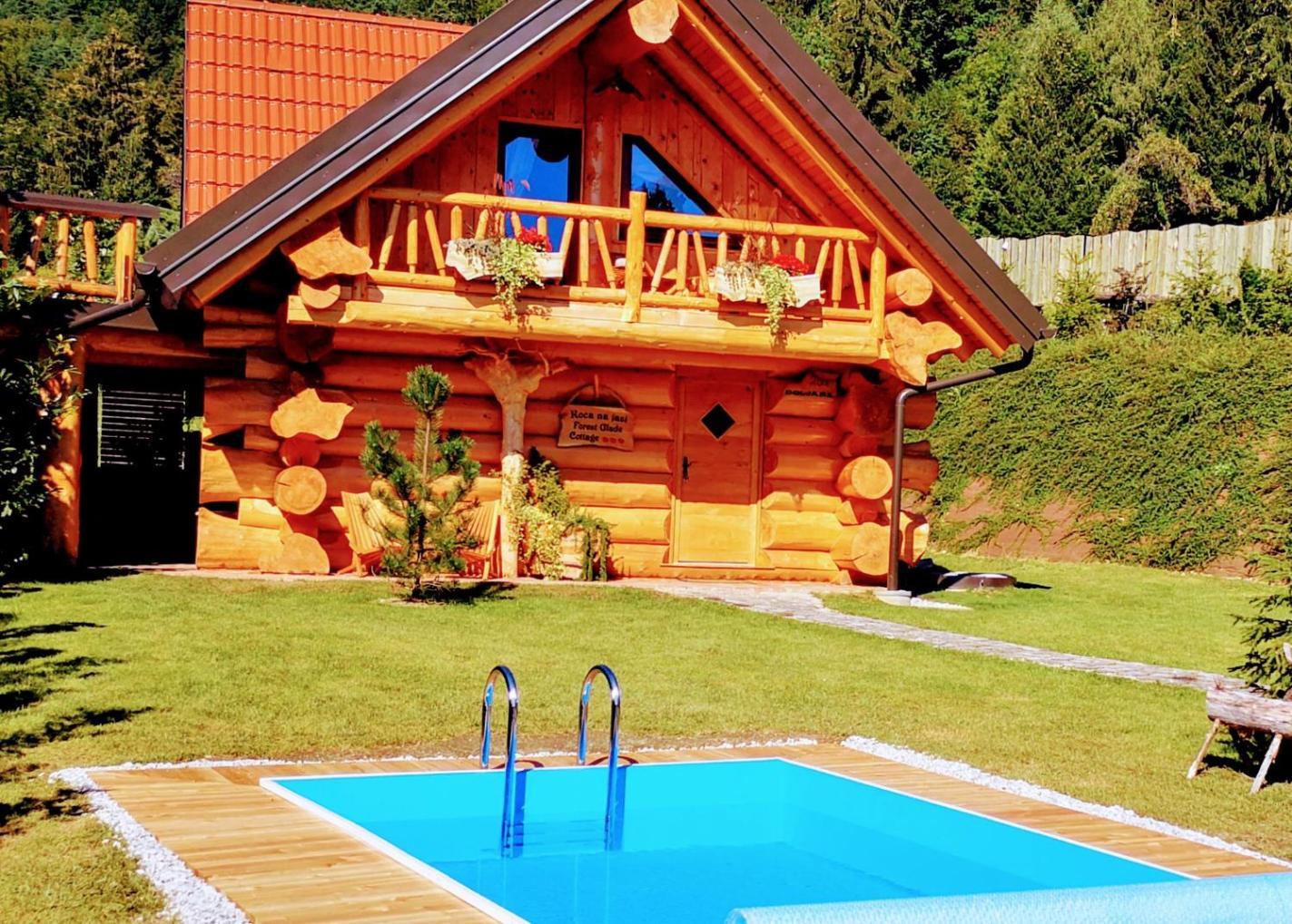 Forest Glade Cottage - Koca Na Jasi Recica ob Savinji Экстерьер фото